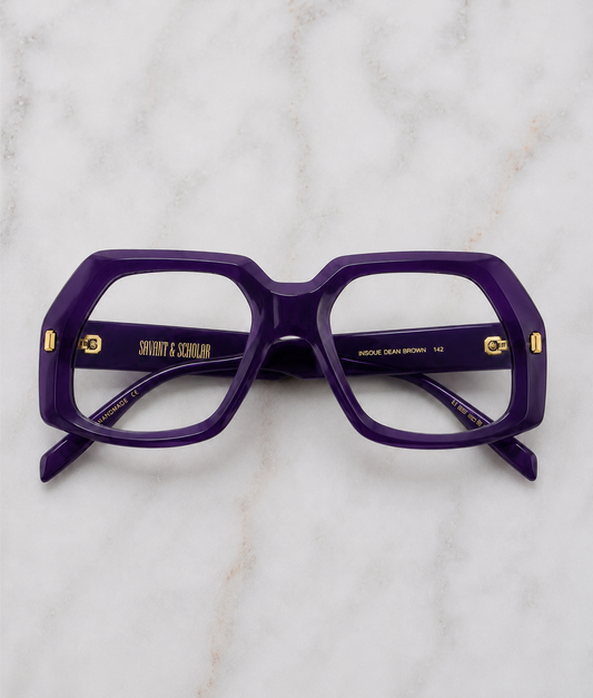 BOOGIE DOWN BRONX (Plum/Clear Lens)